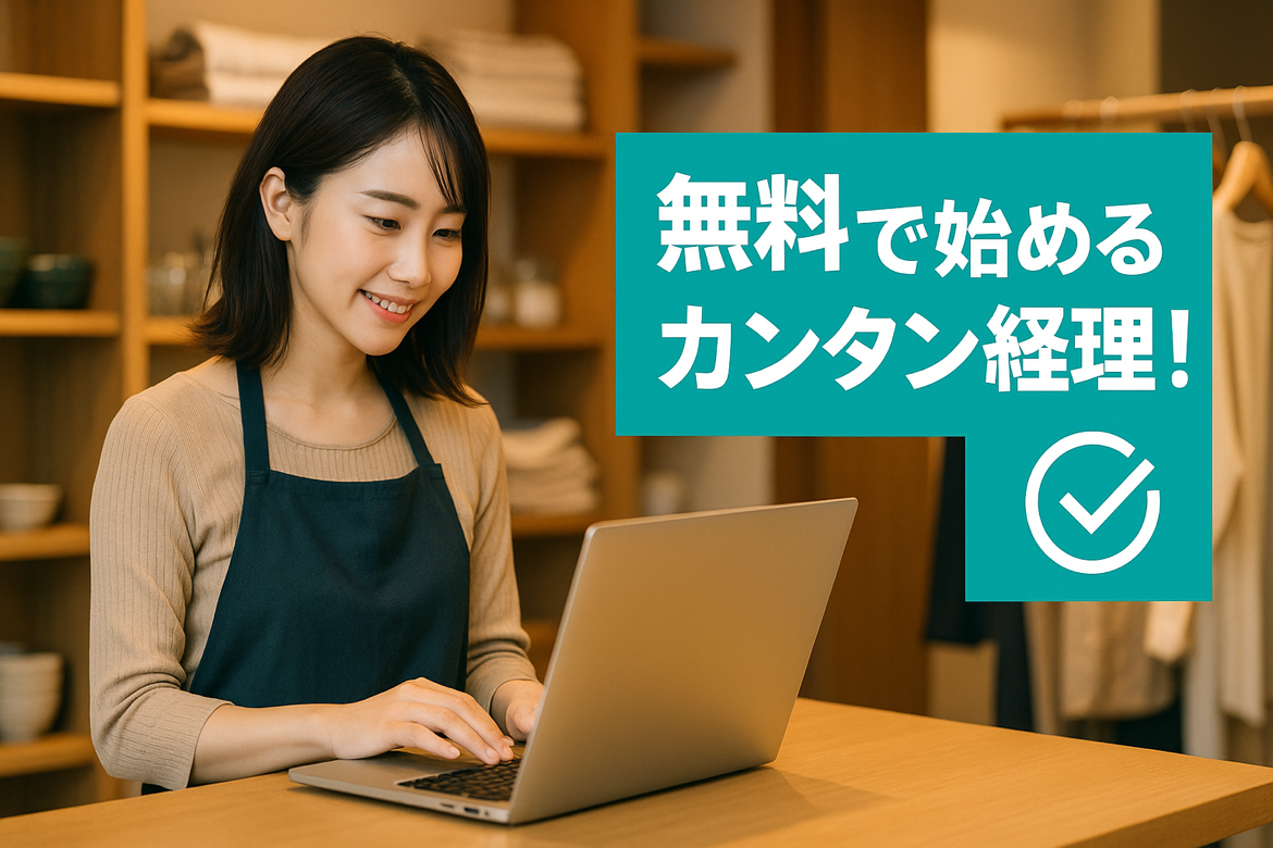はじめての会計も安心!無料会計ソフトでカンタン経理スタート