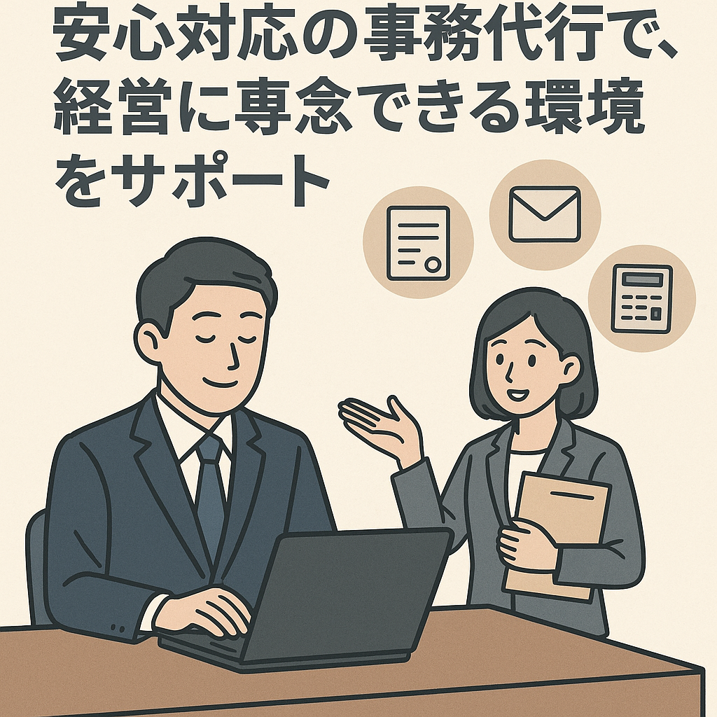 実績で証明する!事務代行サービスで実現する熊本企業の業務効率化