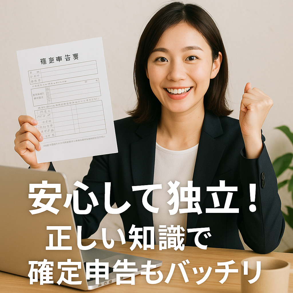 知らなかった！個人事業主のための確定申告と税金の基礎知識